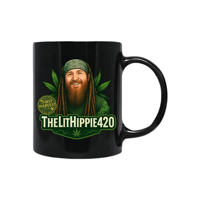 TheLitHippie420 Signature Mug – First Harvest Limited Edition | Official Creator Merch