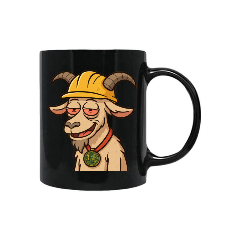 Lit Hippie Goat Coffee Mug – First Harvest Limited Edition | TheLitHippie420