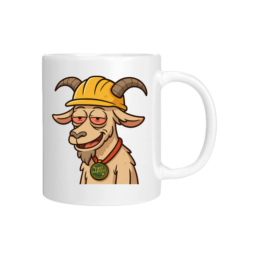Lit Hippie Goat Coffee Mug – First Harvest Limited Edition | TheLitHippie420