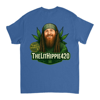 Lit Hippie Signature T-shirt – First Harvest Limited Edition | TheLitHippie420